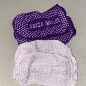 Yoga & Barre Toeless Socks